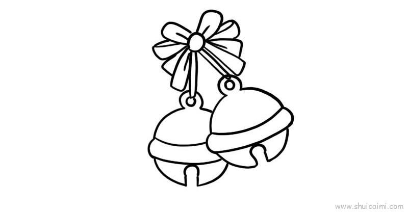 圣诞节铃铛儿童画怎么画 圣诞节铃铛简笔画步骤