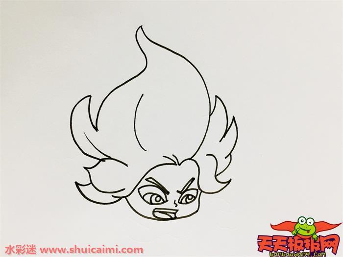 惊奇队长怎么画 惊奇队长简笔画彩色