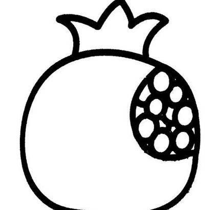 秋天的果实简笔画 秋天的果实简笔画幼儿园