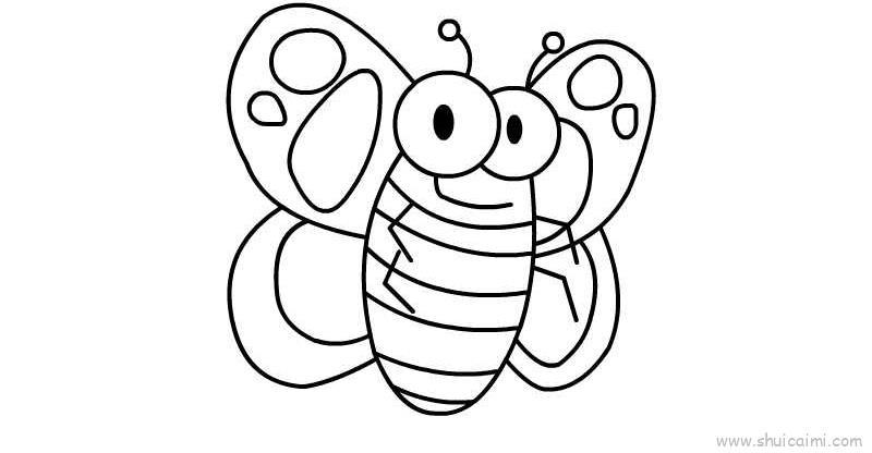 蜜蜂儿童画怎么画 蜜蜂简笔画好看