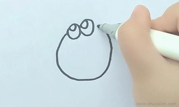 金鱼儿童画怎么画 金鱼简笔画顺序