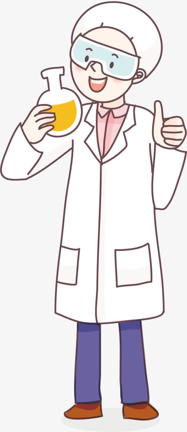 科学家简笔画 科学家简笔画彩色