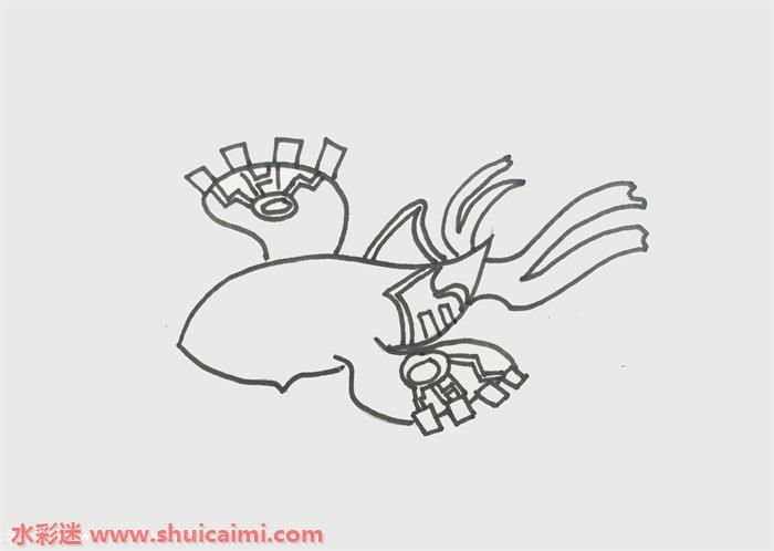 一步一步教盖欧卡怎么画?盖欧卡画画步骤教程