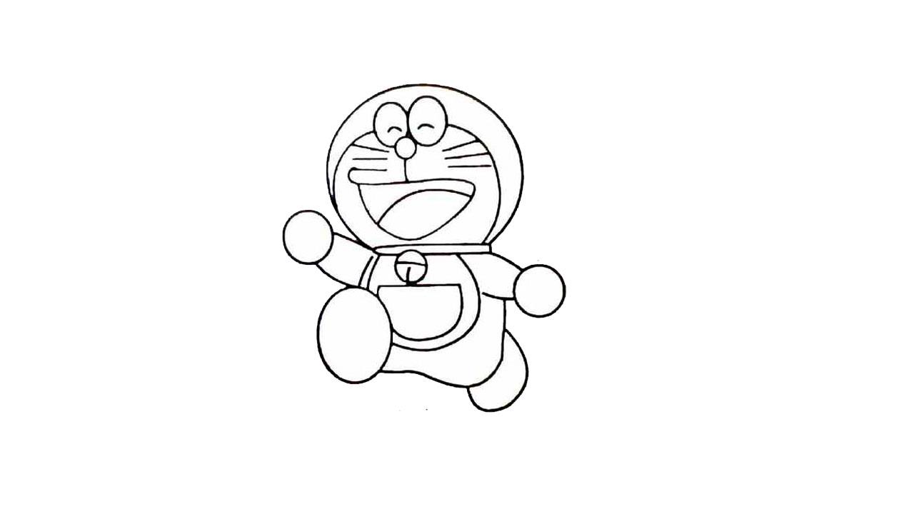 哆啦梦简笔画怎么画 哆啦梦简笔画好看