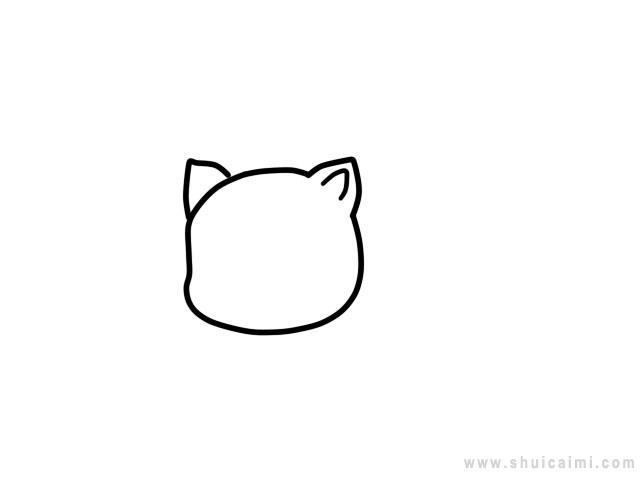 小猫钓鱼简笔画怎么画 小猫钓鱼简笔画步骤