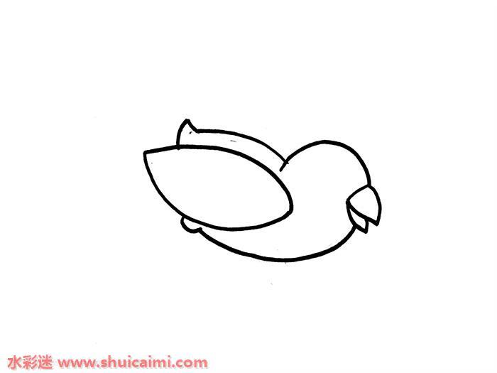 QQ红包鸟怎么画 QQ红包鸟简笔画简单好看彩色