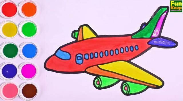 幼儿飞机简笔画图片大全 幼儿飞机简笔画图片大全可爱