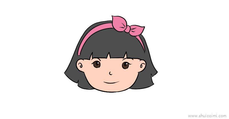 脑袋儿童画怎么画 脑袋简笔画顺序
