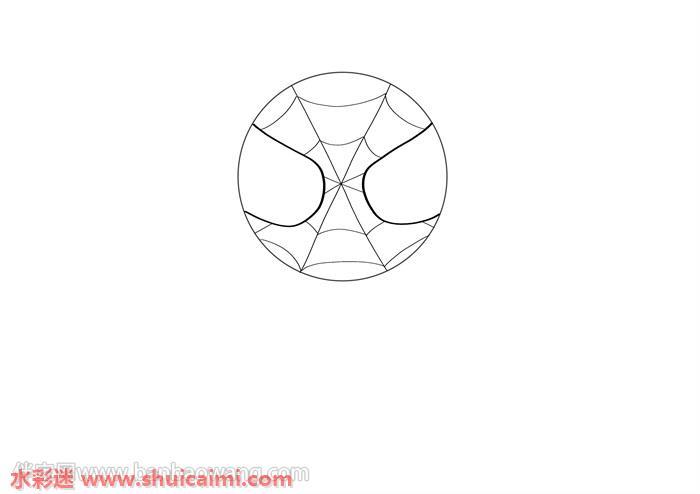 蜘蛛侠如何画 蜘蛛侠简笔画漂亮
