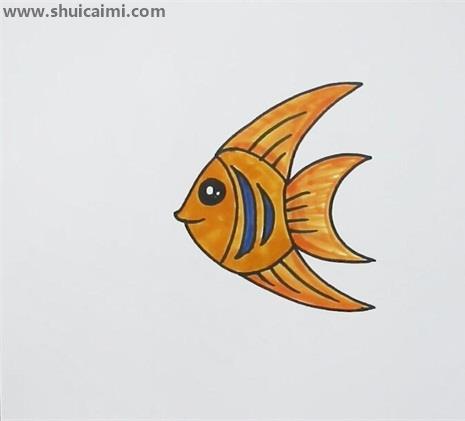 小鱼简笔画怎么画 小鱼简笔画图片