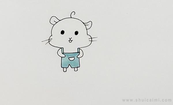 仓鼠弟弟简笔画怎么画 仓鼠弟弟简笔画画法