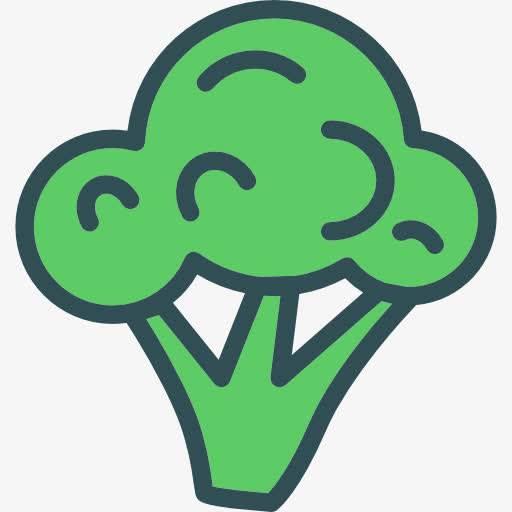 西兰花简笔画 西兰花简笔画儿童