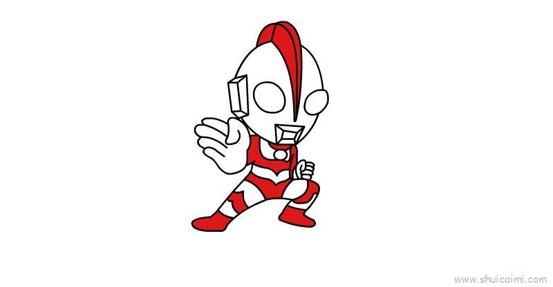 奥特曼儿童画怎么画 奥特曼简笔画简单