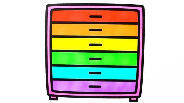 衣柜简笔画 衣柜简笔画图片大全