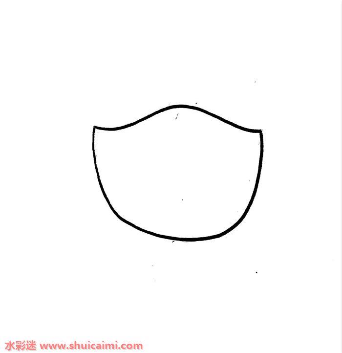 怎么画口罩？彩色简笔画口罩的画法分享