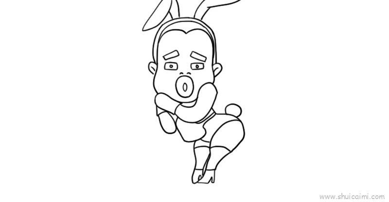 搞笑儿童画怎么画 搞笑简笔画步骤