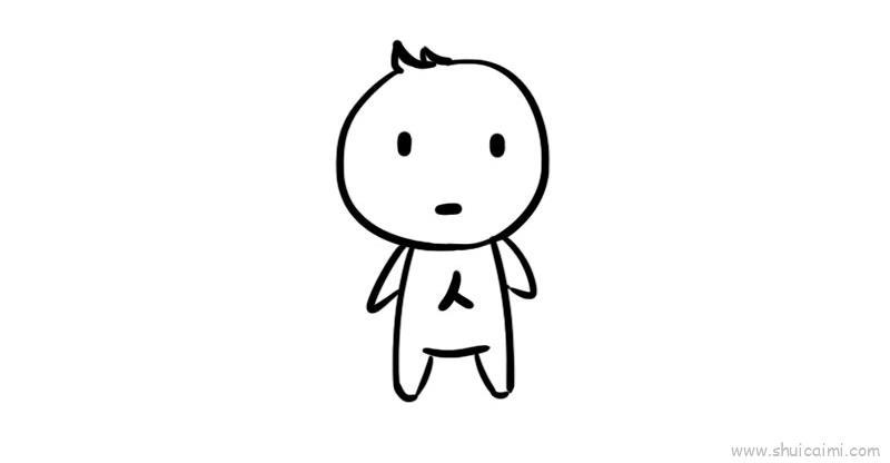 漫画人山人海儿童画怎么画 漫画人山人海简笔画简单又好看