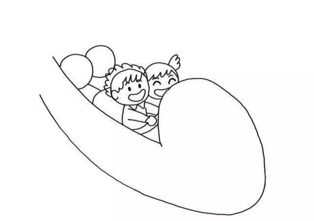 游乐场简笔画 游乐场简笔画儿童画