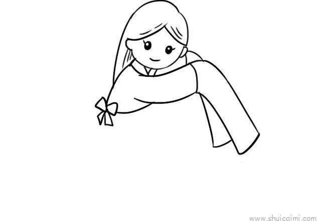 藏族服饰儿童画怎么画 藏族服饰简笔画图片大全