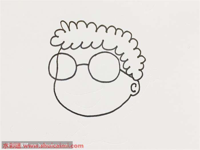 导游怎么画 导游简笔画简单又漂亮彩色