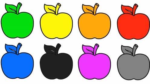 苹果简笔画图片 苹果简笔画图片大全大图