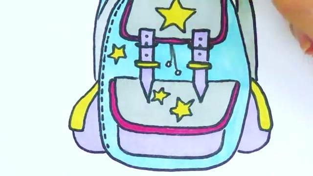 书包的简笔画 怎么画书包的简笔画
