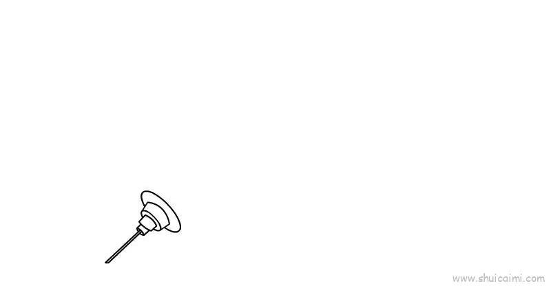 针管儿童画怎么画 针管简笔画图片