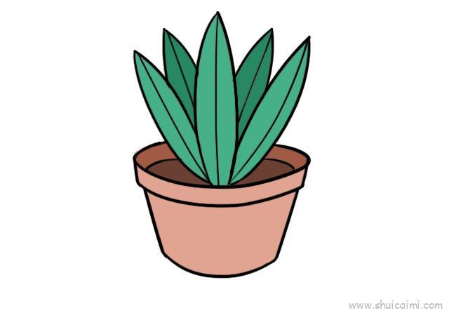 盆栽儿童画怎么画 盆栽简笔画画法
