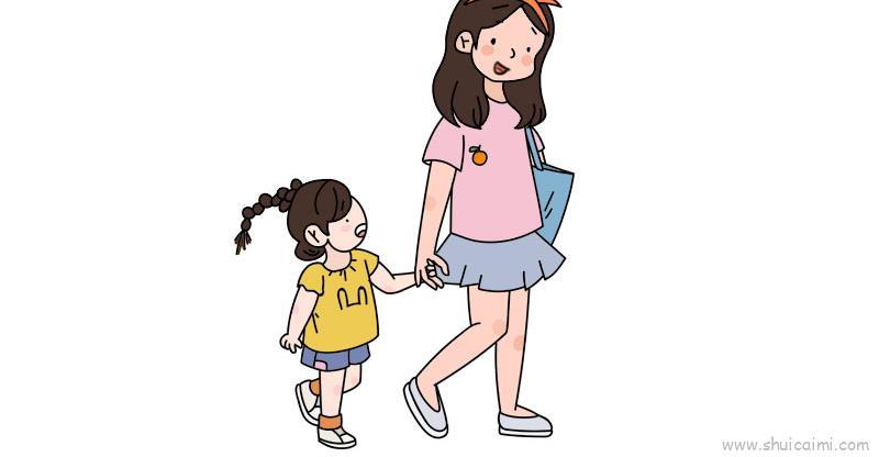 母亲节儿童画怎么画 母亲节简笔画顺序