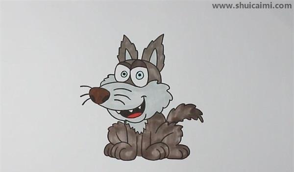 狼简笔画怎么画 狼简笔画简单