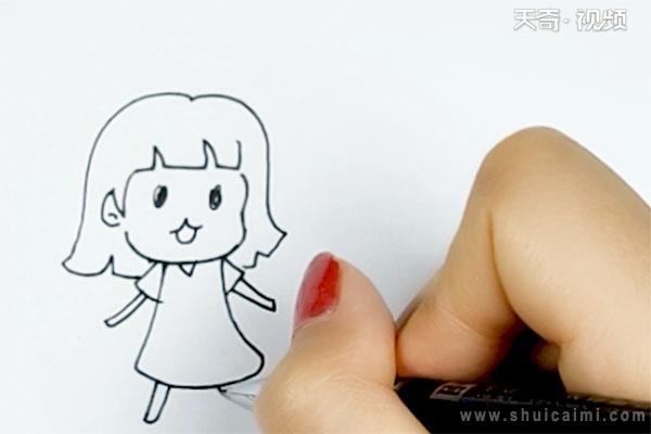 小人简笔画怎么画 小人简笔画步骤