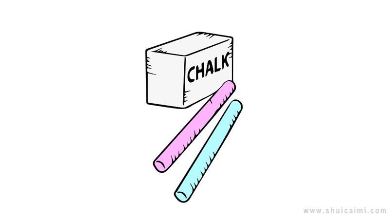 粉笔简笔画怎么画 粉笔简笔画图片