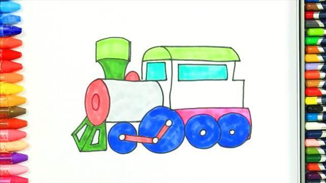 画火车简笔画图片大全 画火车简笔画图片大全