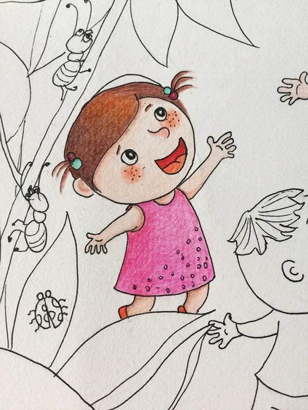 简笔画儿童 简笔画儿童画人物图片