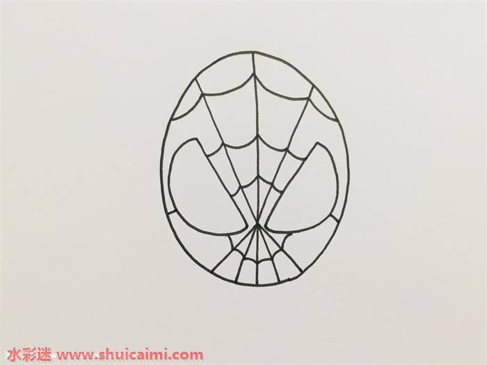 蜘蛛侠全身3d怎么画 蜘蛛侠全身3d简笔画漂亮