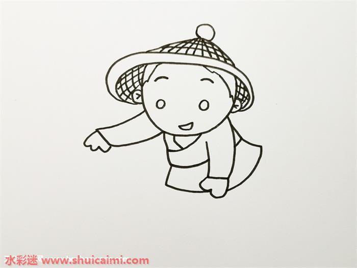 渔船和渔夫怎么画 渔船和渔夫简笔画漂亮彩色