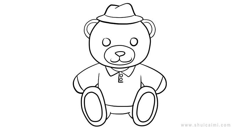 小熊简笔画怎么画 小熊简笔画简单