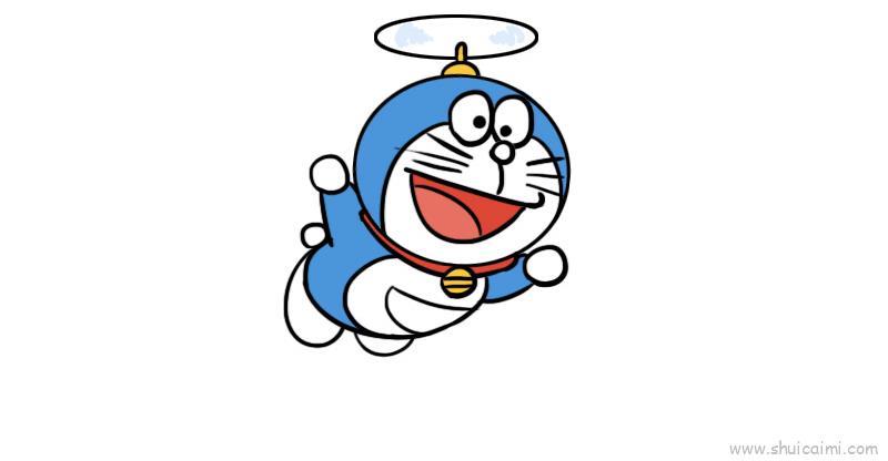 叮当猫儿童画怎么画 叮当猫简笔画好看