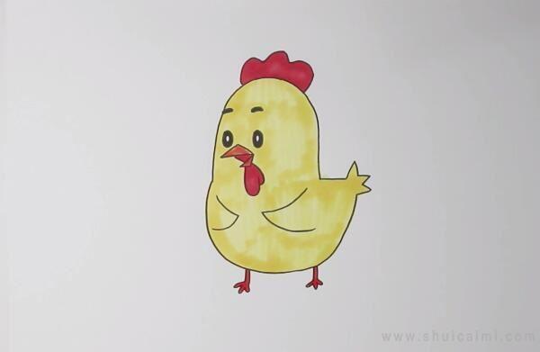 小鸡简笔画怎么画 小鸡简笔画顺序