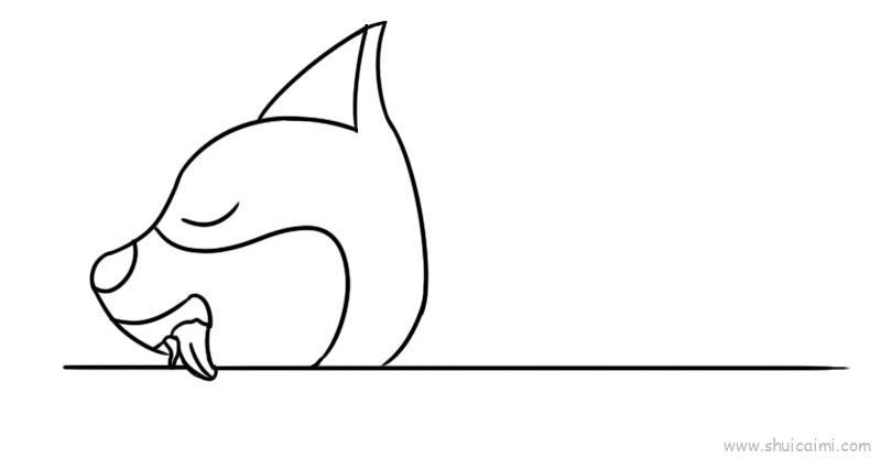 柯基儿童画怎么画 柯基简笔画图片大全