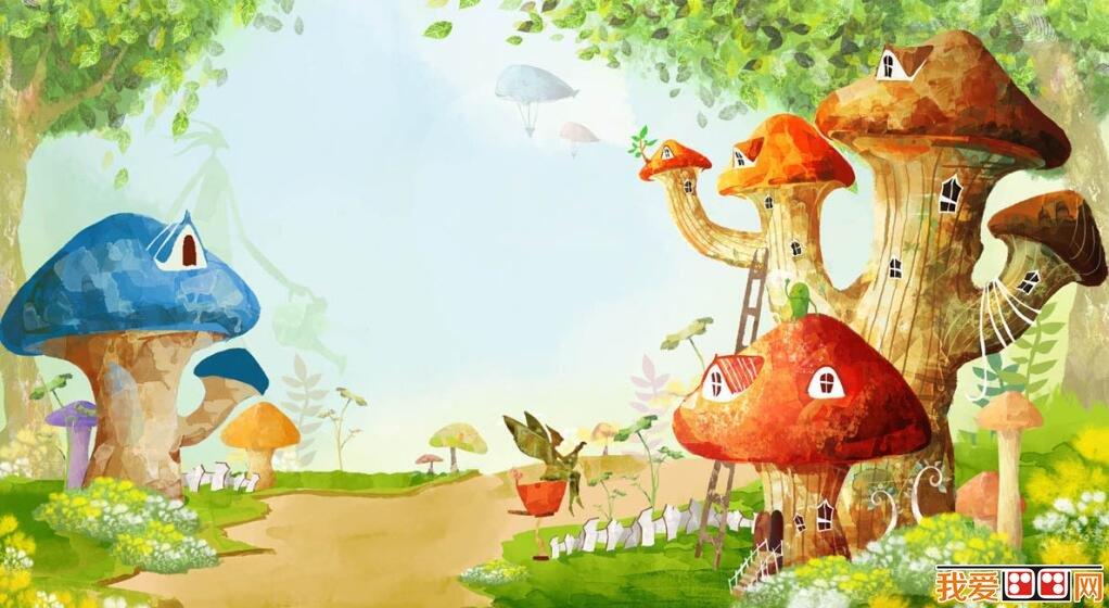 蘑菇房欣赏简笔画怎么画 蘑菇房欣赏简笔画步骤