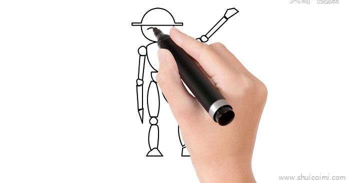 玩偶儿童画怎么画 玩偶简笔画图片