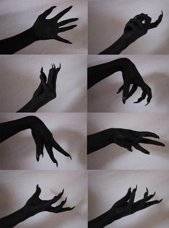 简笔画手 简笔画手势