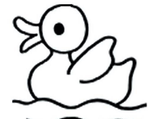 鸭子简笔画 鸭子简笔画简单可爱