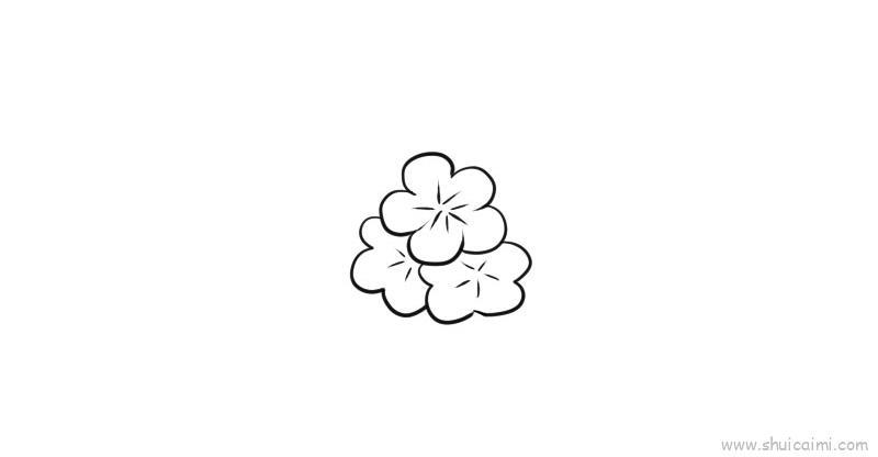 桃花儿童画怎么画 桃花简笔画图片大全