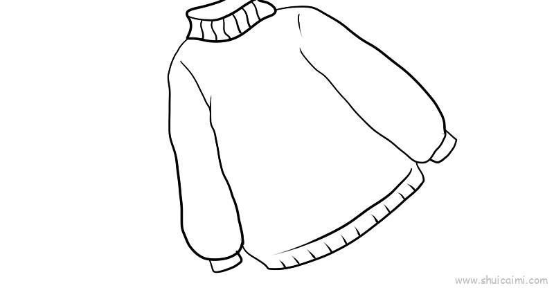 天冷加衣儿童画怎么画 天冷加衣简笔画顺序