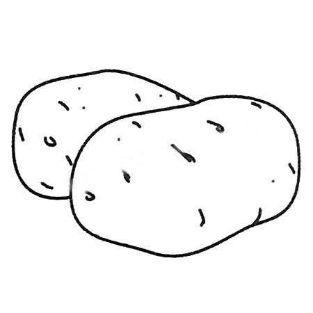 土豆简笔画 土豆简笔画儿童简笔画