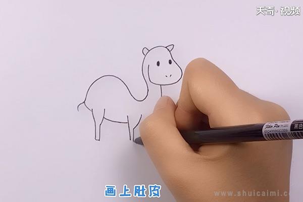 骆驼简笔画怎么画 骆驼简笔画简单