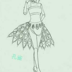 叶罗丽简笔画 叶罗丽简笔画简单又漂亮