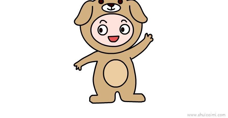 儿童节装扮儿童画怎么画 儿童节装扮简笔画画法